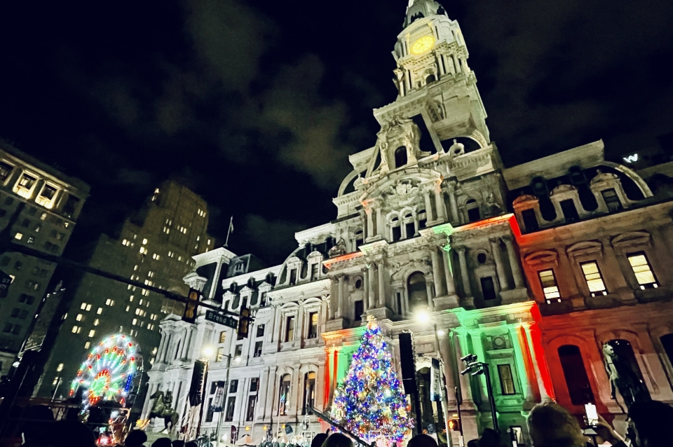 Chirstmas Tree Lighting at City Hall