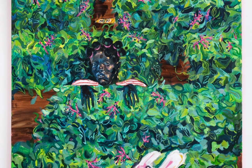 Labyrinth, Oil on Canvas 60x60" 2021