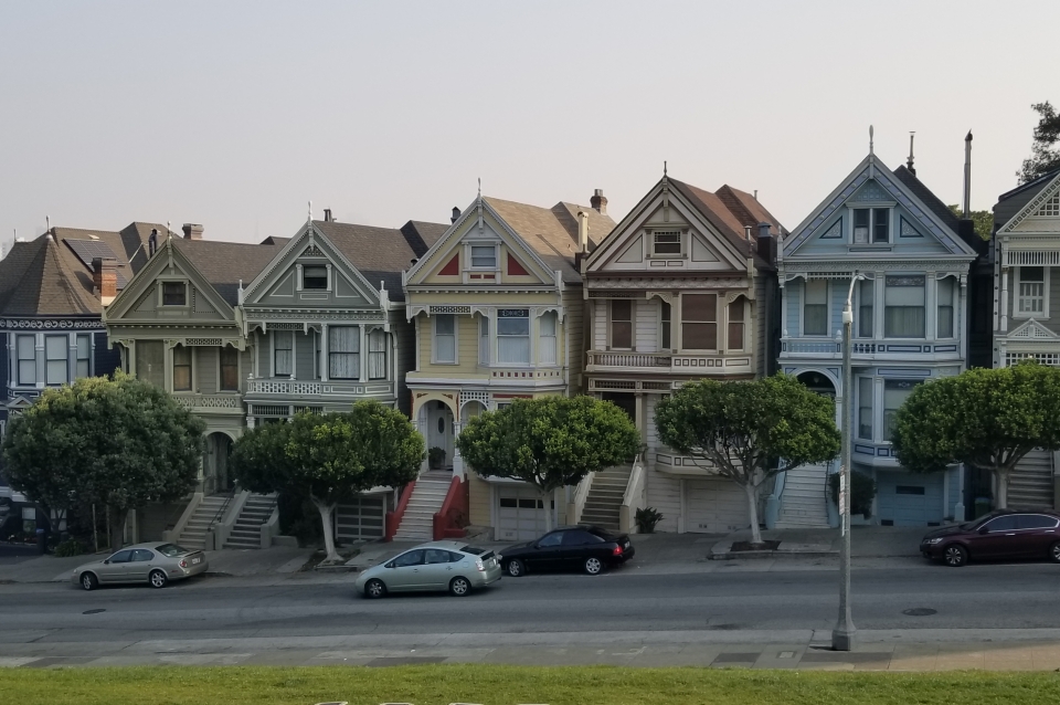 Row of houses in San Francisco