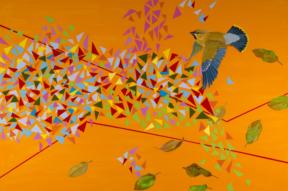 Deirdre Murphy, 'Winds of Change', oil on canvas, 36 x 48 inches, 2015, on view in 'Winds of Change'