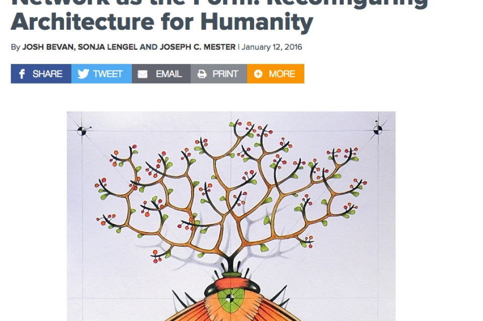 Network as the form: Reconfiguring Architecture for Humanity