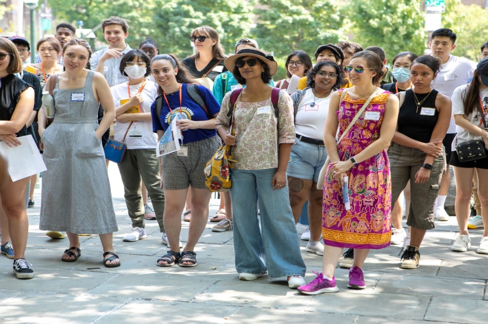 photo of new students 