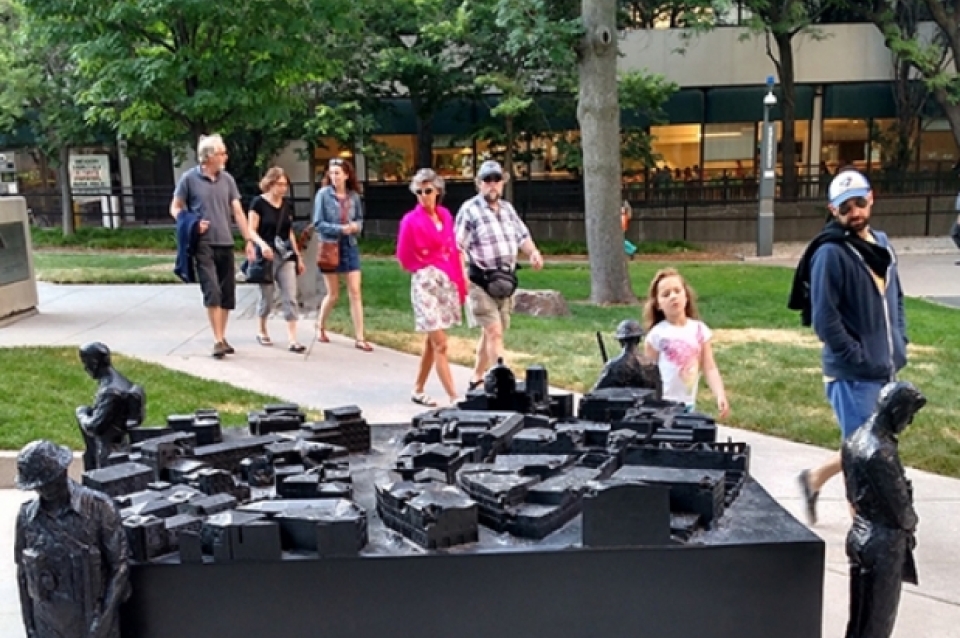 Memorial in Toronto by Ken Lum