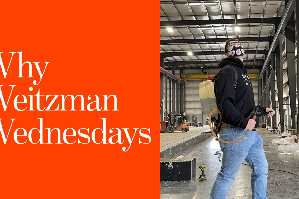 Why Weitzman Wednesday featuring recent alum Alexander Jackson