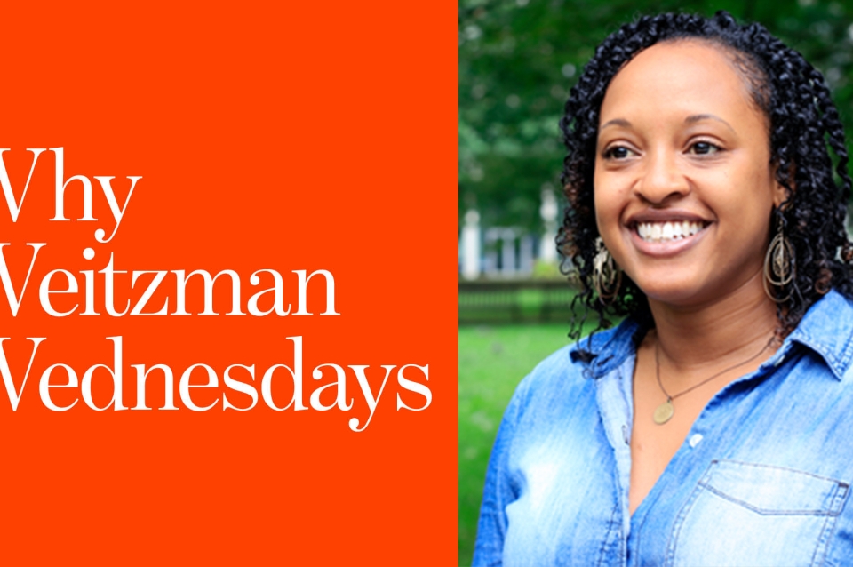 Why Weitzman Wednesday featuring alum Sarai Williams