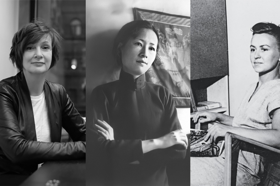 three portraits