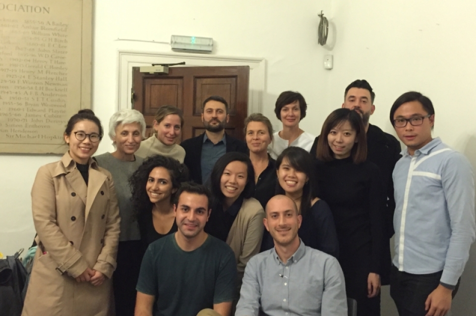 Winka, our Chair, joins Homa Farjadi and the Penn students at their AA mid review this week!