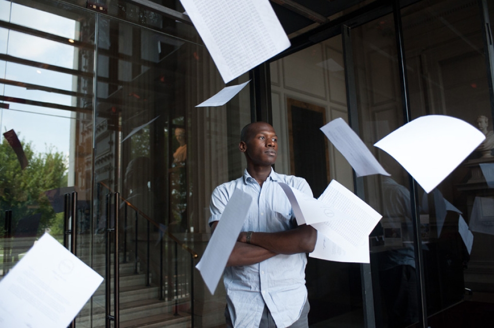 Portrait: chukwumaa. Photo: Joshua Yospyn.