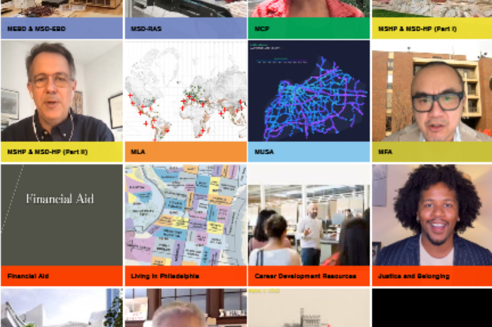 Image grid of information sessions listed on our website linked in body below.