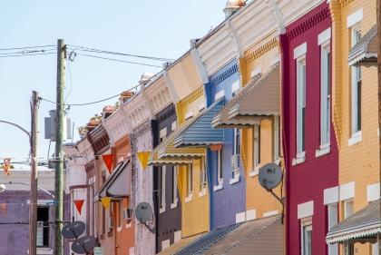 Colorful Row Homes