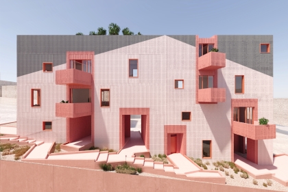 Rendering of Apartment Building