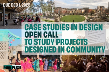 Graphic reading Case Studies in Design Open Call