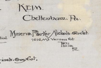 Minerva Parker Nichols long signature