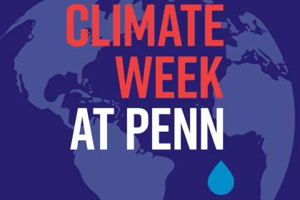 Climate week at Penn