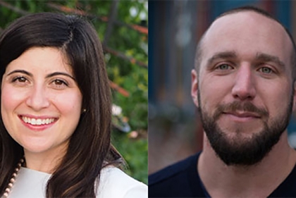 Lea Oxenhandler and Daniel Greenspan