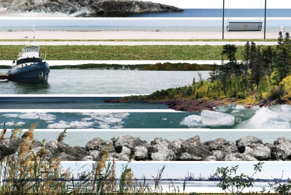 Cover of Five Bay Landscapes: Curious Explorations of the Great Lakes Basin