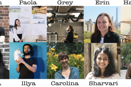 Photos of our 10 Ambassadors who graduated this year