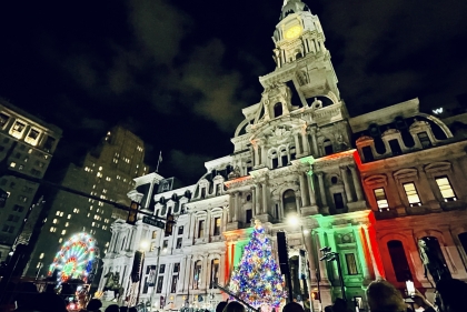 Chirstmas Tree Lighting at City Hall