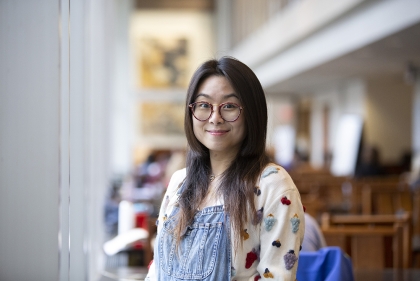 Graduate architecture student Lichao Liu