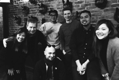Group photo of team