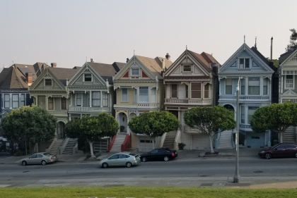 Row of houses in San Francisco