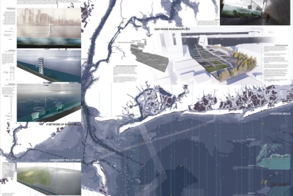 Merroir: Map of east river research plots