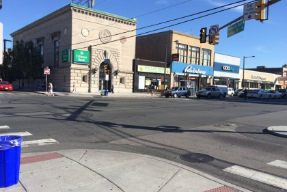 The intersection of Passyunk Avenue and South Broad Street.
