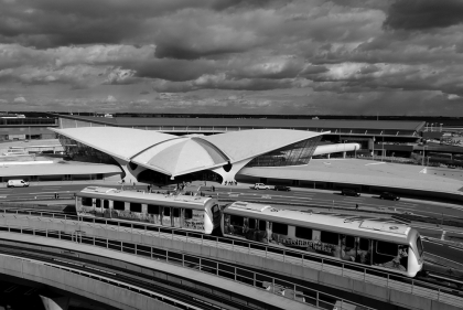 Rail Line of TWA Flight Center, JFK Airport, New York