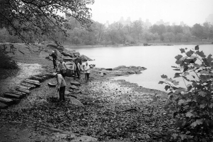 landscape photo in black and white 