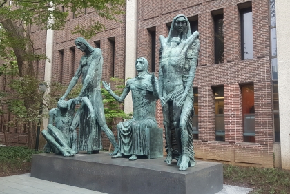 New sculptures on Penn Campus