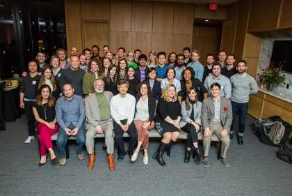 Group photo of integrated product design team members