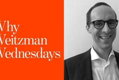 Why Weitzman Wednesday featuring recent alum Douglas Land, MCP '18