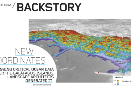 Elevation point cloud of Puerto Baquerizo Moreno by M'Closeky and VanDerSys