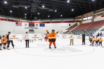 Opening of new skate rink