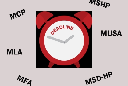 Ticking clock with word "deadline" on it