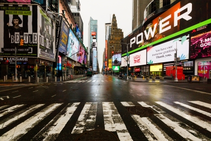 Deserted Time square