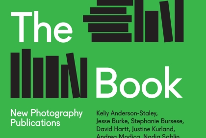 Sign for "By The Book. New Photography Publications"