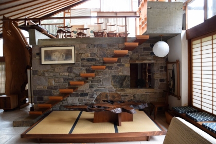 Interior Nakashima House