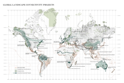 A map from Richard Weller's 'Atlas for the End of the World' 