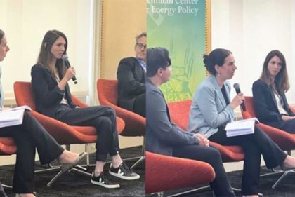 panel on the carbon storage potential of building materials