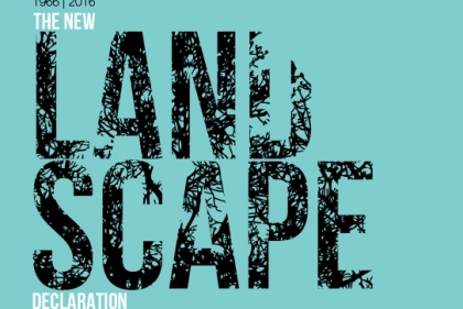 1966|2016 The New Land Scape Declaration