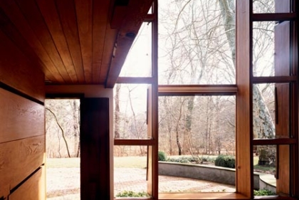 Louis Kahn, Esherick House, Chestnut Hill, Pennsylvania, 1959 - 1961. Photo Todd Eberle, via Dezeen.