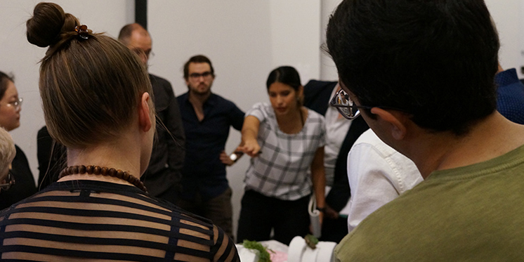Students and Faculty Attend a Review