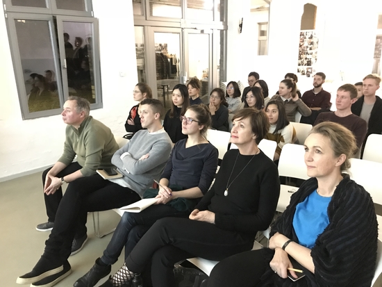 Audience at the Aedes Architecture Forum