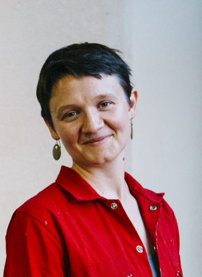 Headshot of Design Fellow, Aislinn Pentecost-Farren.