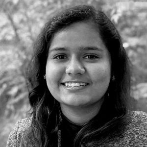 Headshot of Design Fellow, Mrinalini Verma.
