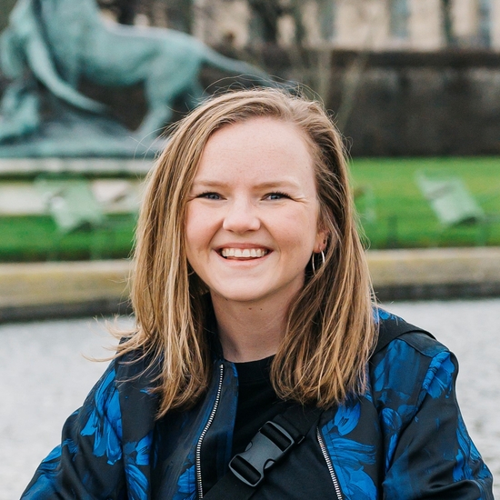 Headshot of Design Fellow, Julia Verbrugge.
