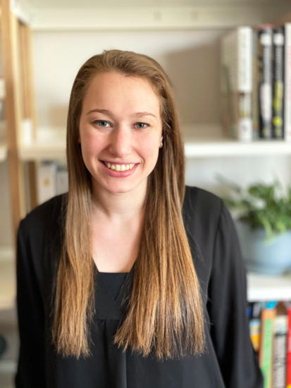 Headshot of Design Fellow, Jenna Epstein.