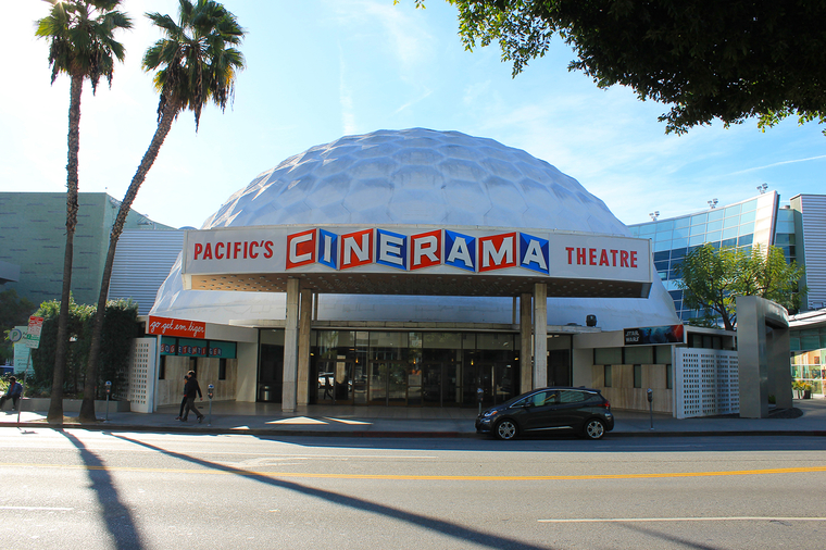 The Cinerama Theatre. Los Angeles, California.