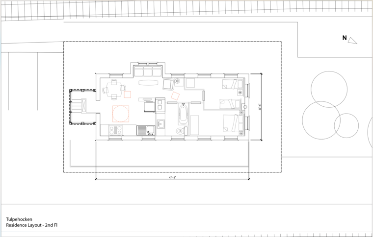 Tulpehocken residence layout floor 2